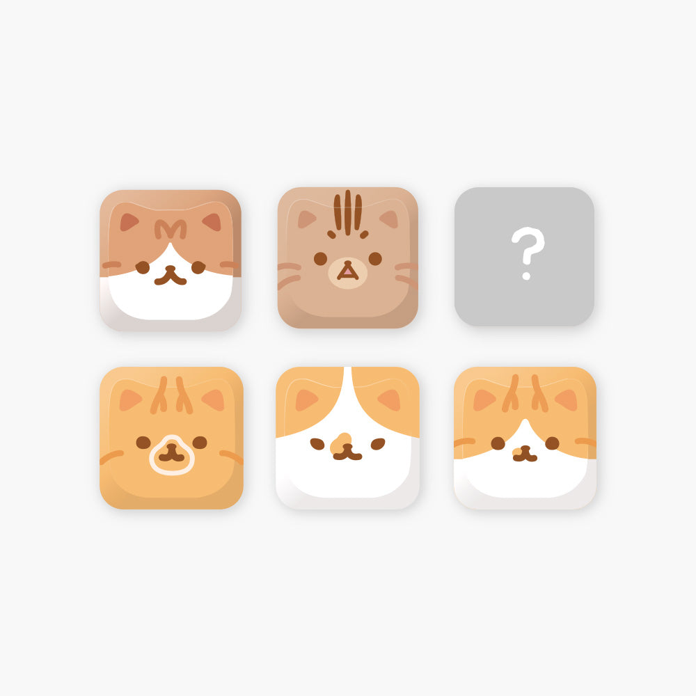 Meow Crew Keycap Set
